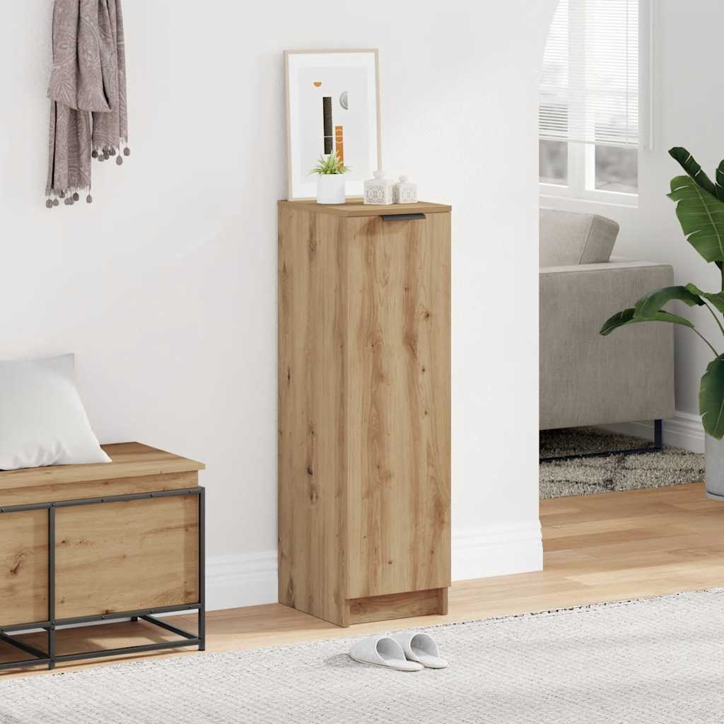 Schuhschrank 29,5X35X100,5 Cm Holzwerkstoff Artisan-Eiche