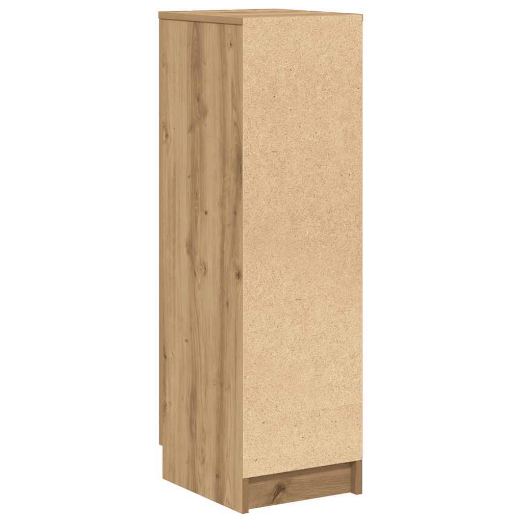 Schuhschrank 29,5X35X100,5 Cm Holzwerkstoff Artisan-Eiche