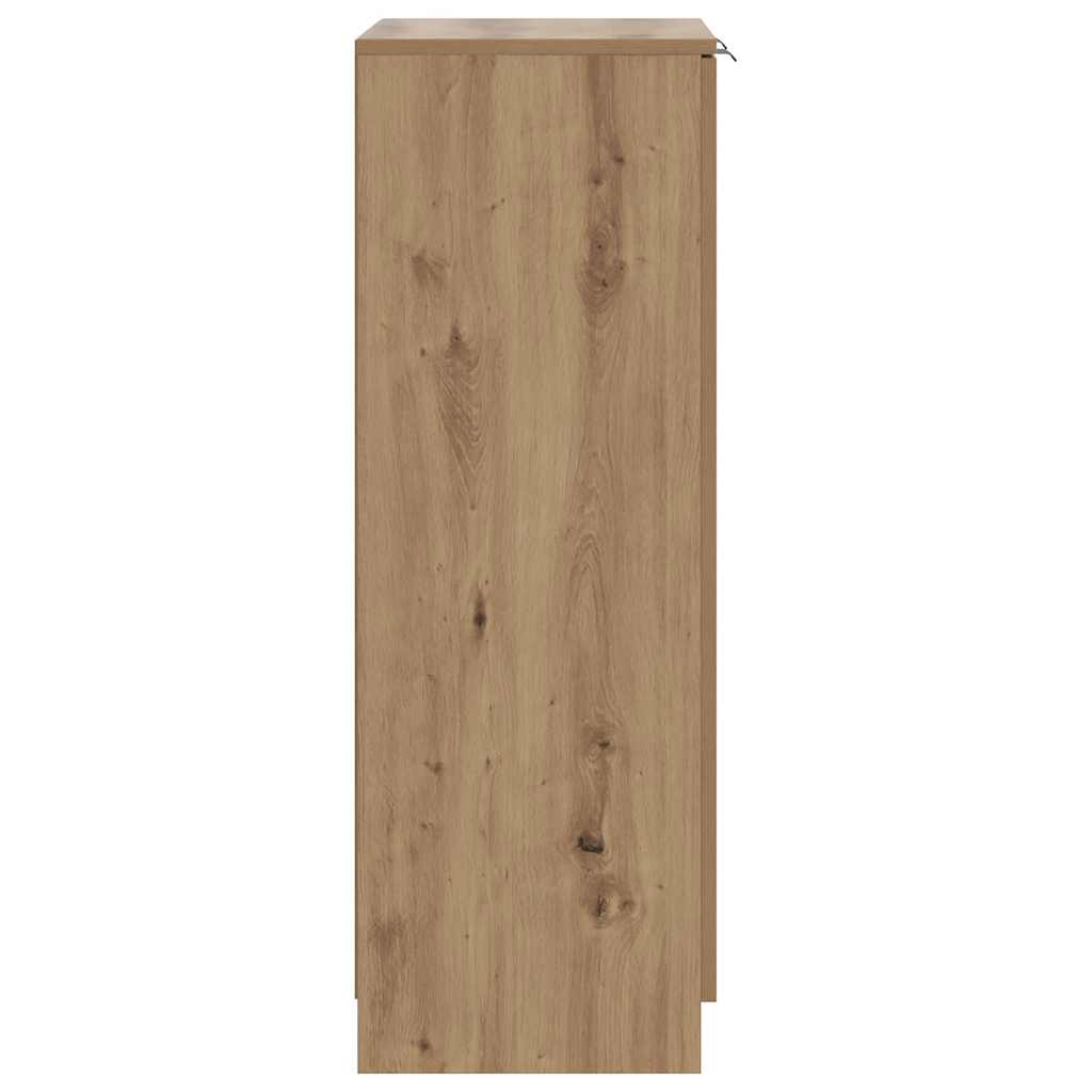Schuhschrank 59X35X100,5 Cm Holzwerkstoff Artisan-Eiche