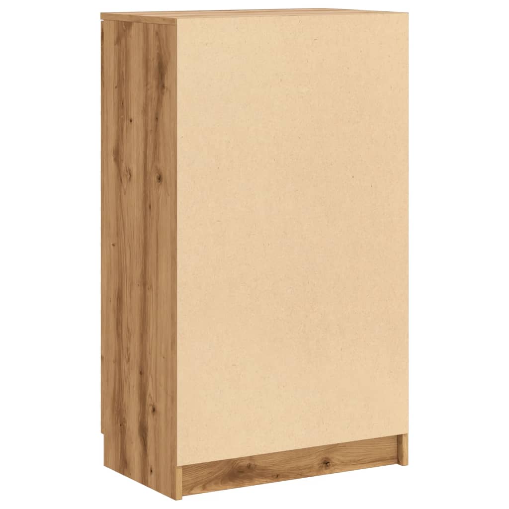 Schuhschrank 59X35X100,5 Cm Holzwerkstoff Artisan-Eiche