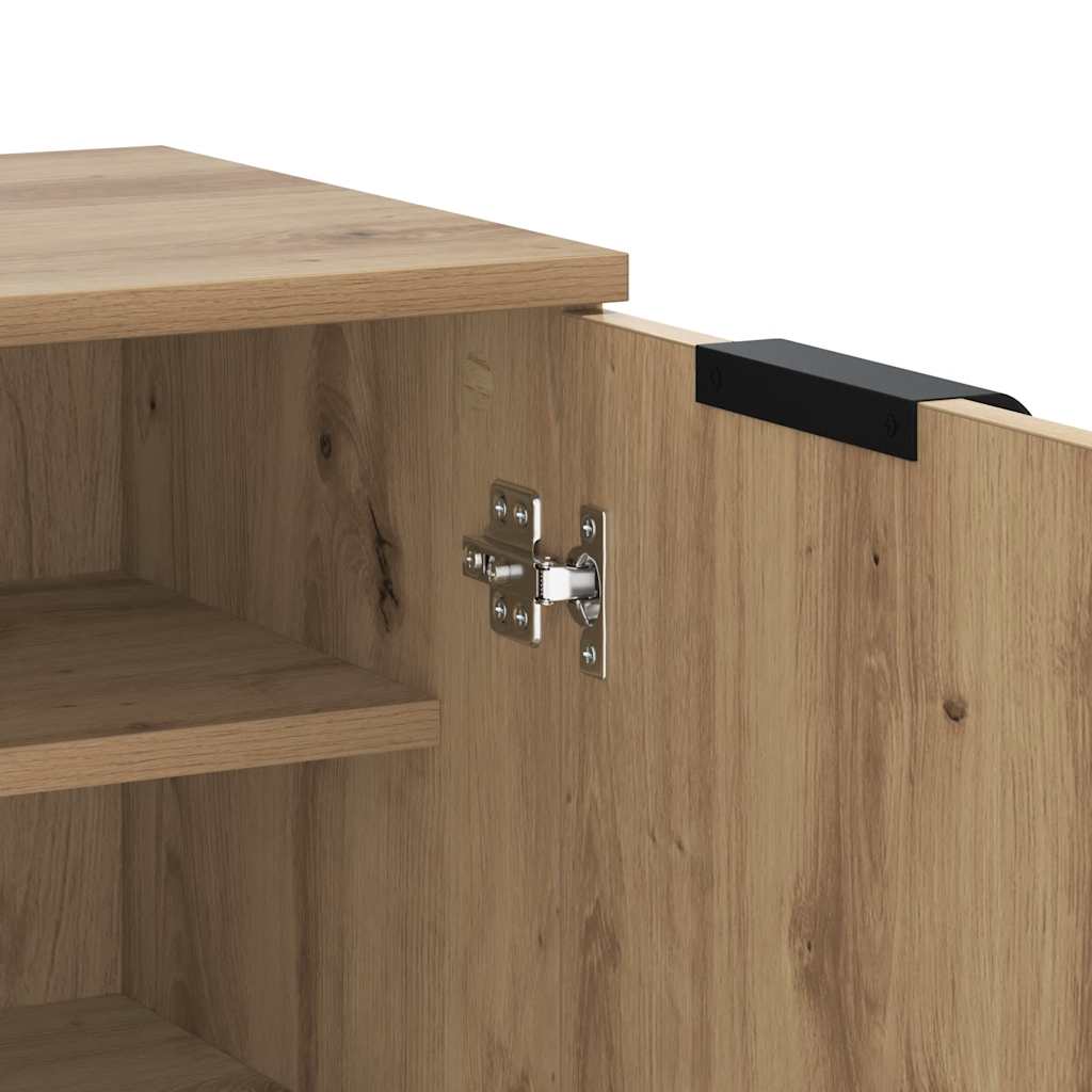 Schuhschrank 59X35X100,5 Cm Holzwerkstoff Artisan-Eiche