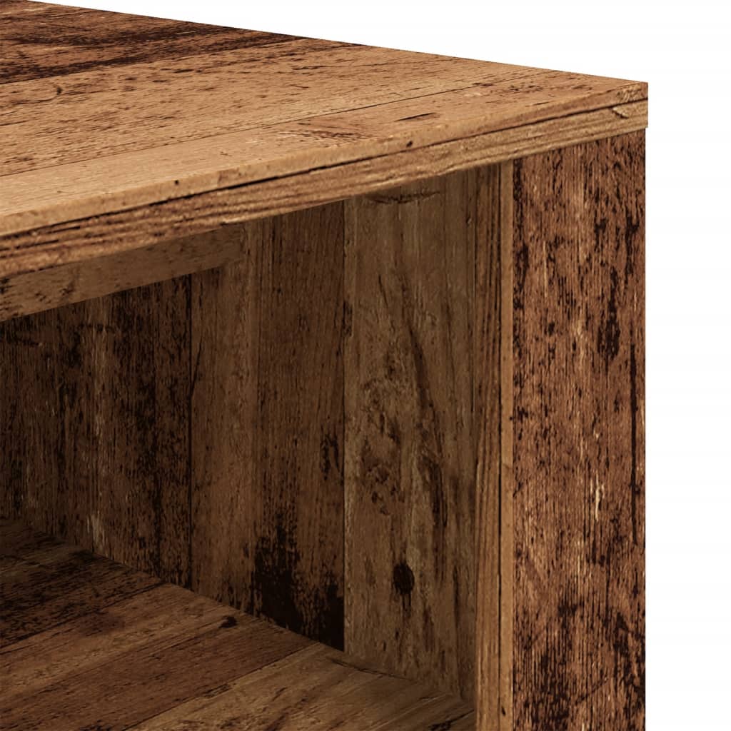 Schuhbank -Optik 100X35X45 Cm Holzwerkstoff Altholz