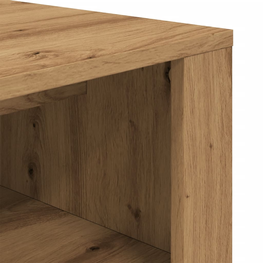 Schuhbank 100X35X45 Cm Holzwerkstoff Artisan-Eiche