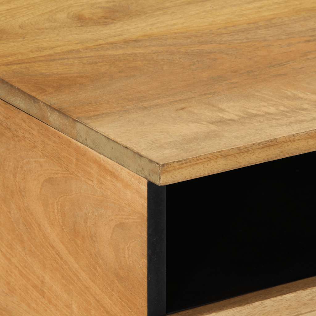 Couchtisch Braun 80X54X40 Cm Massivholz Mango