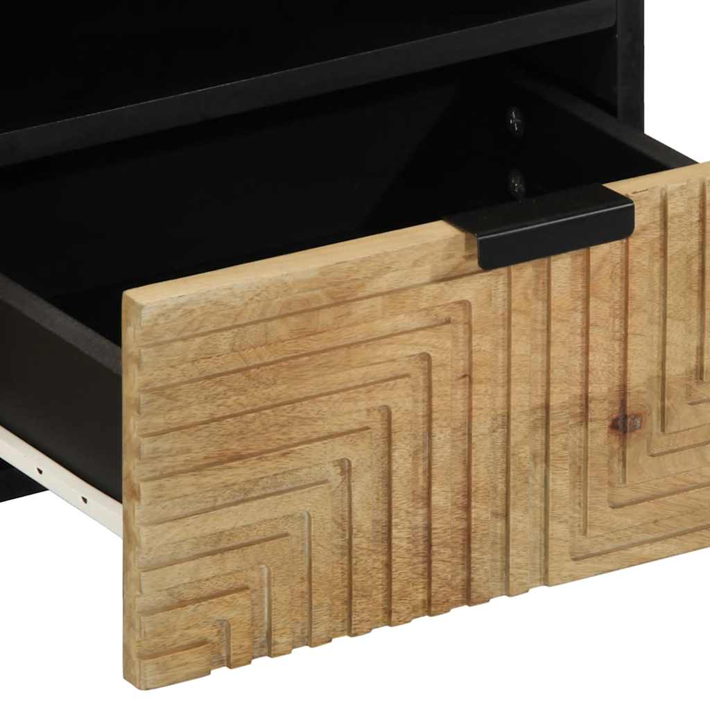 Couchtisch Braun 80X54X40 Cm Massivholz Mango