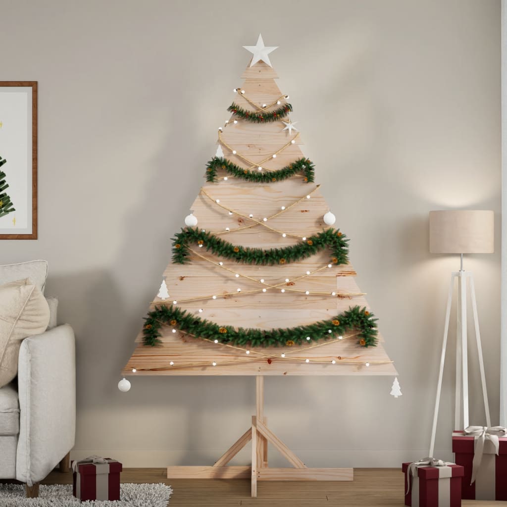 Weihnachtsbaum Zum Schmücken Massivholz Räuchereiche