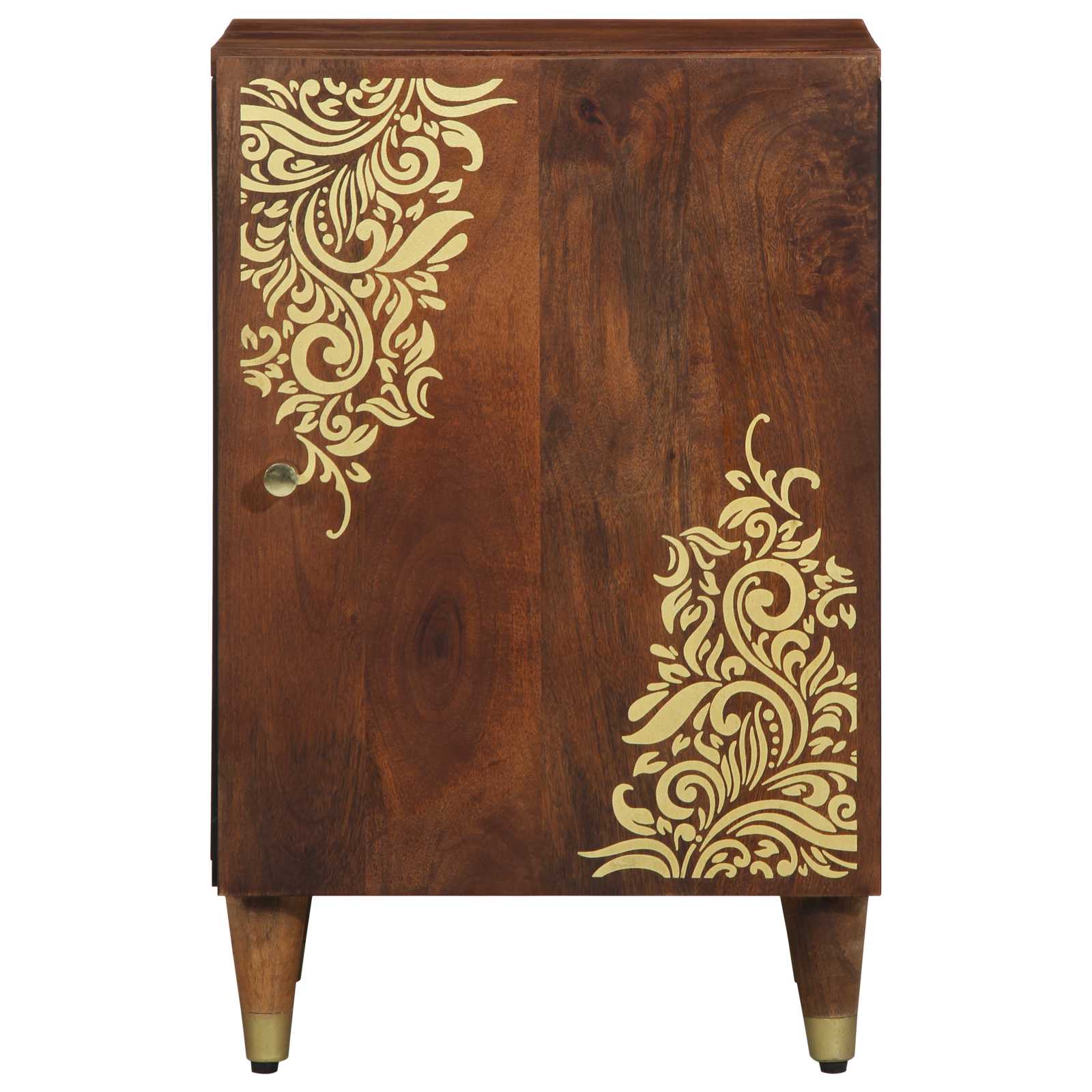 Badezimmerschrank 38 X 33 X 58 Cm Massivholz Mango