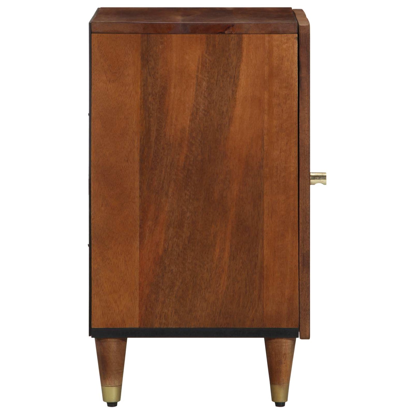 Badezimmerschrank 38 X 33 X 58 Cm Massivholz Mango