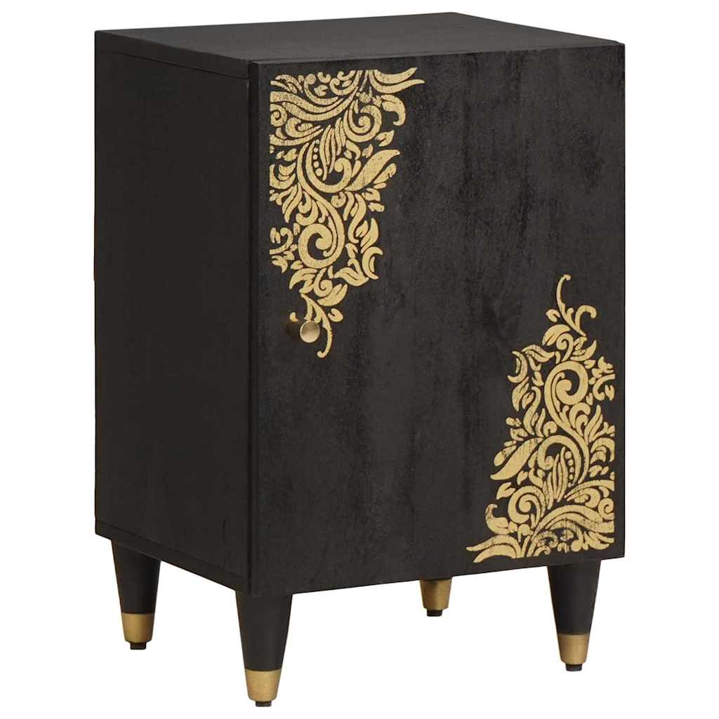 Badezimmerschrank 38 X 33 X 58 Cm Massivholz Mango