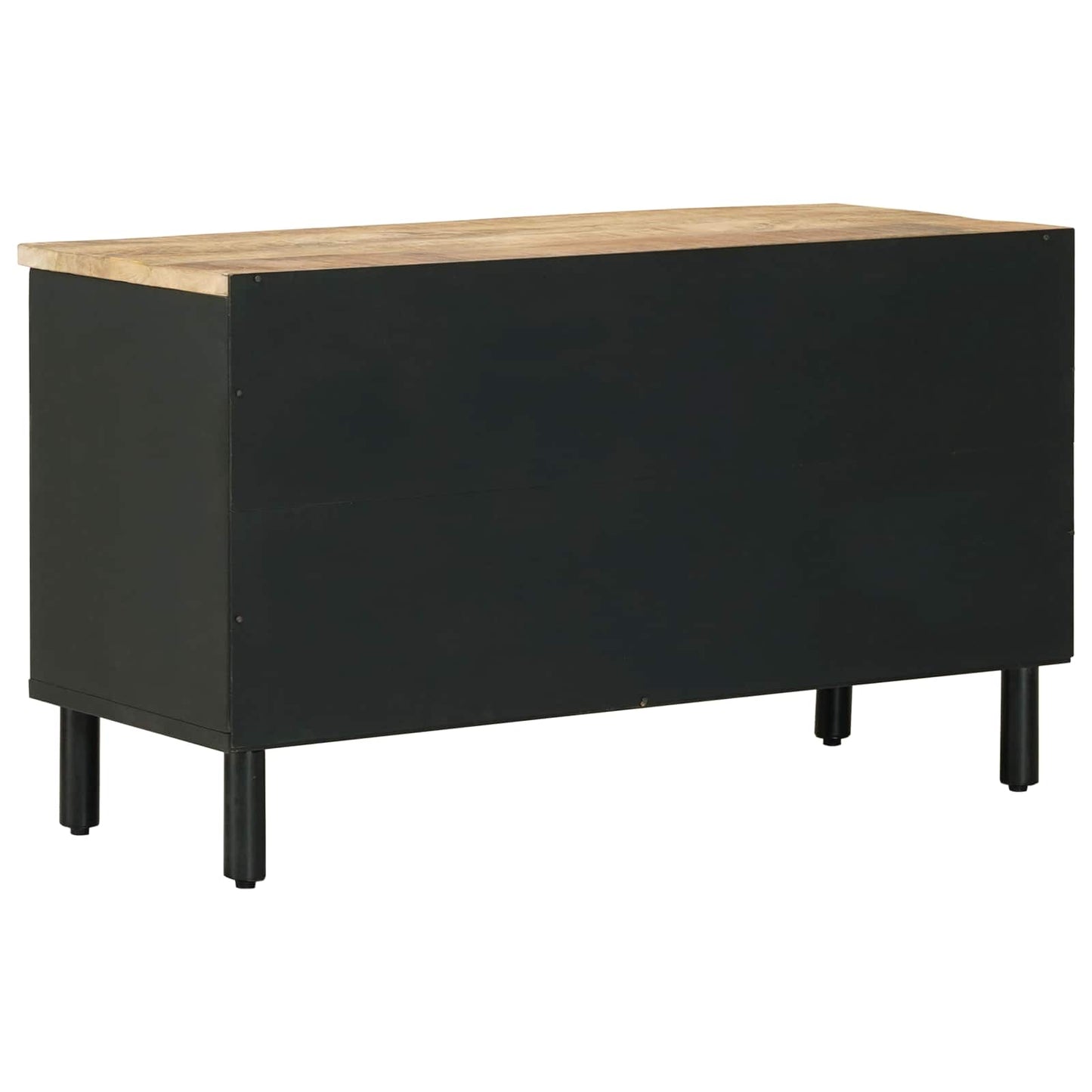 Stauraumschränke Braun 80 X 33,5 X 46 Cm Massivholz Mango