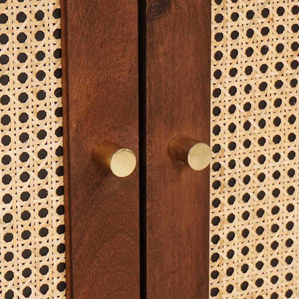 Waschbeckenunterschrank Braun 62 X 33 X 58 Cm Holzwerkstoff