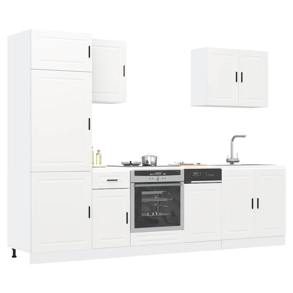 7-Tlg. Küchenschrank-Set Porto Sonoma-Eiche Holzwerkstoff