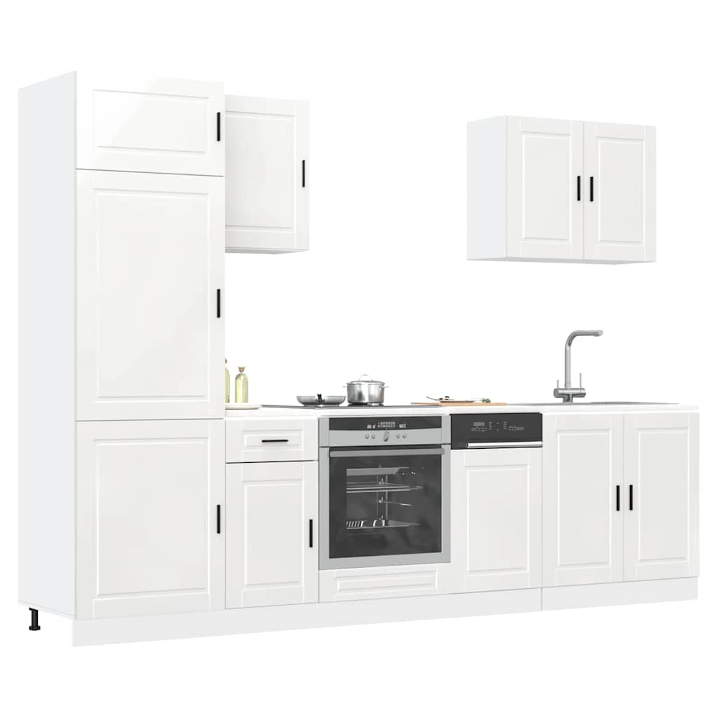 7-Tlg. Küchenschrank-Set Porto Sonoma-Eiche Holzwerkstoff