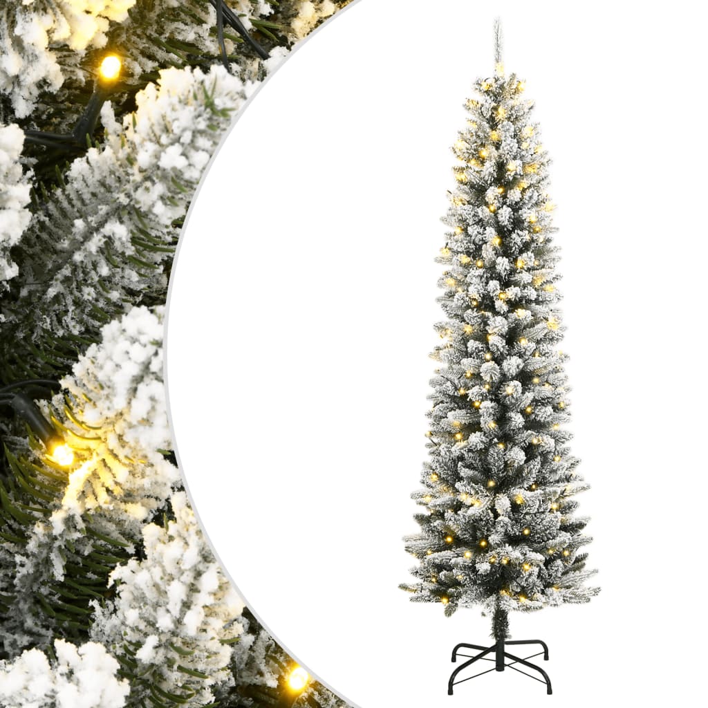 Künstlicher Weihnachtsbaum Mit 150 Leds Mit Ständer Weiß