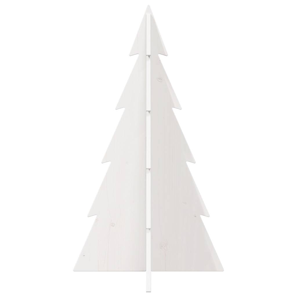 Weihnachtsbaum Zum Schmücken Massivholz Kiefer Weiß