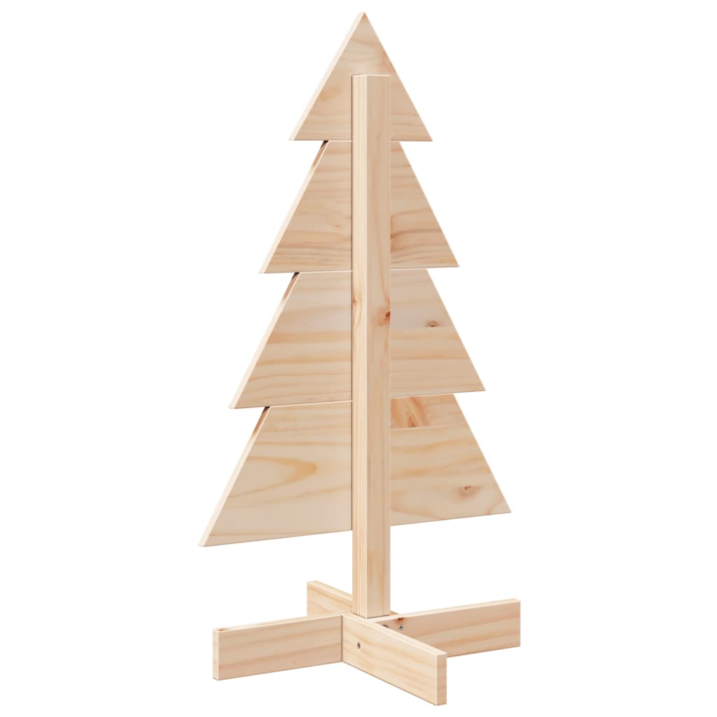 Weihnachtsbaum Holz Zum Schmücken Massivholz Kiefer Natur