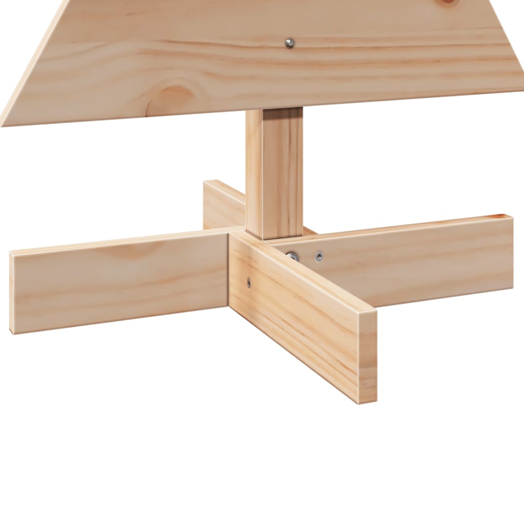 Weihnachtsbaum Holz Zum Schmücken Massivholz Kiefer Natur