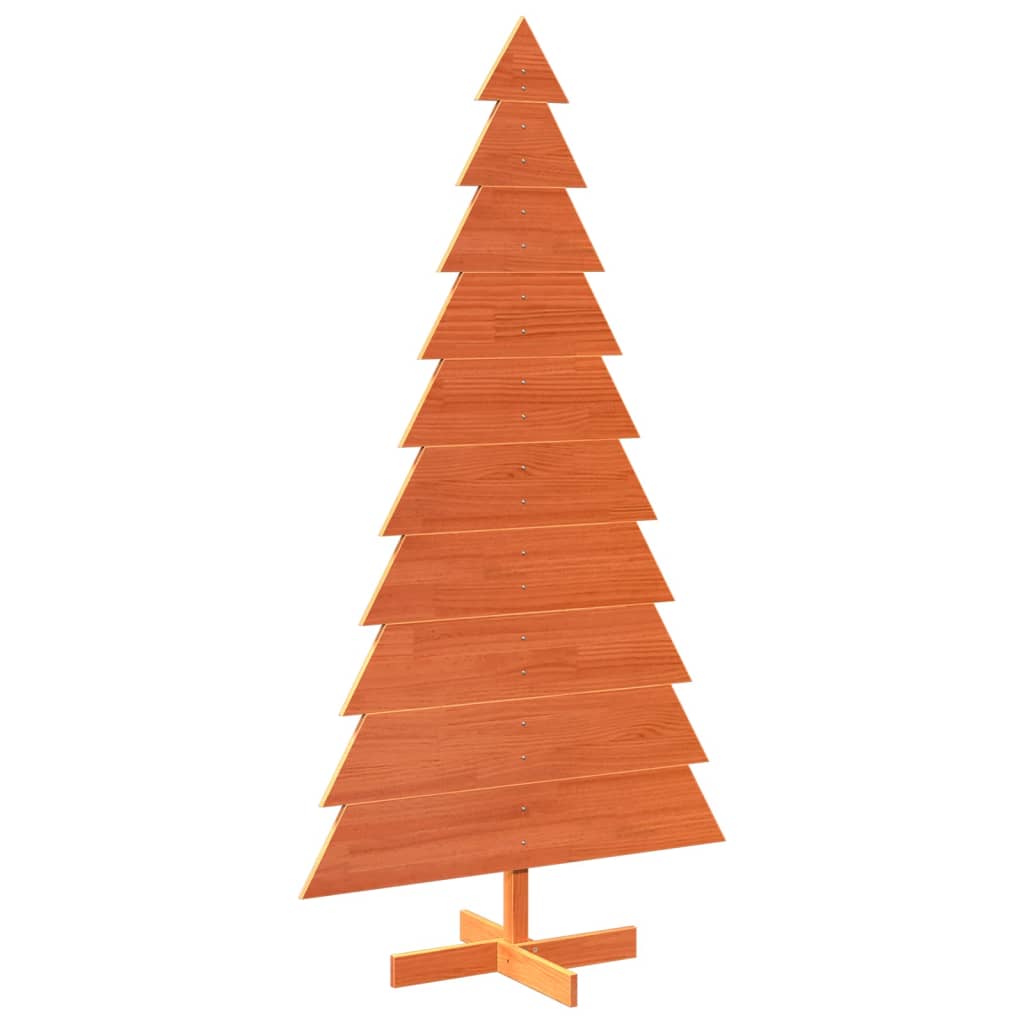 Weihnachtsbaum Zum Schmücken 180Cm Massivholz Kiefer Wachsbraun