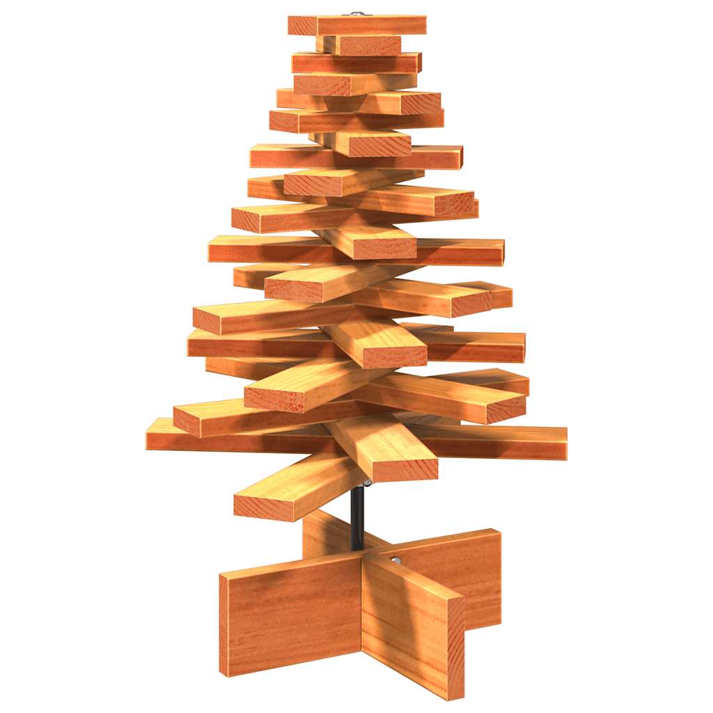 Weihnachtsbaum Zum Schmücken Massivholz Kiefer Wachsbraun