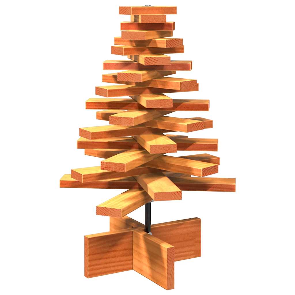 Weihnachtsbaum Zum Schmücken Massivholz Kiefer Wachsbraun