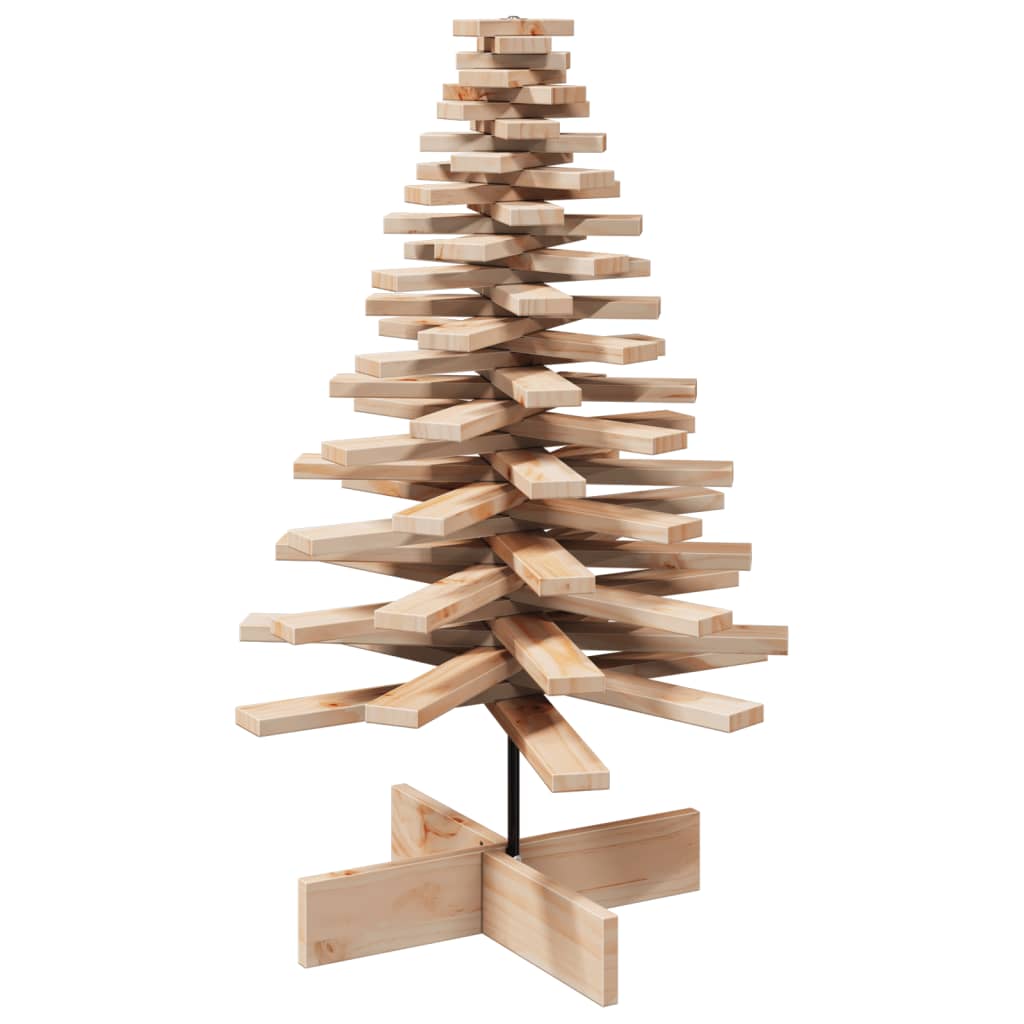 Weihnachtsbaum Holz Zum Schmücken Massivholz Kiefer Natur