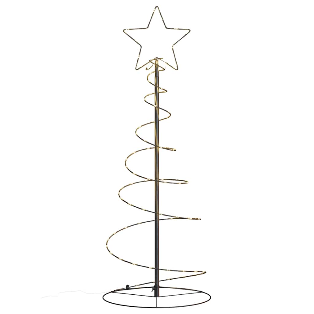 Led Weihnachtsbaum 80 Leds Warmweiß Schwarz