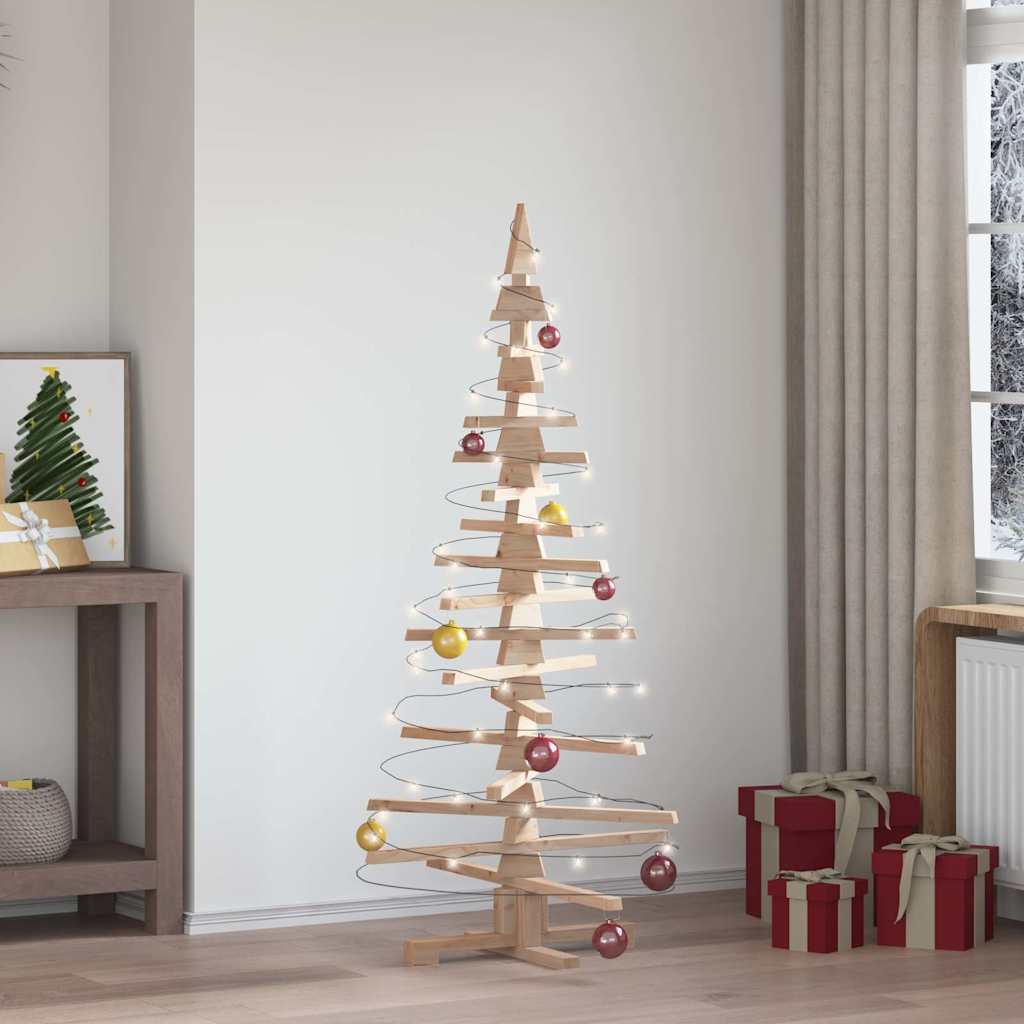 | Holz Weihnachtsbaum | Natürlich Massivholz Kiefer Natur (Unbehandelt)