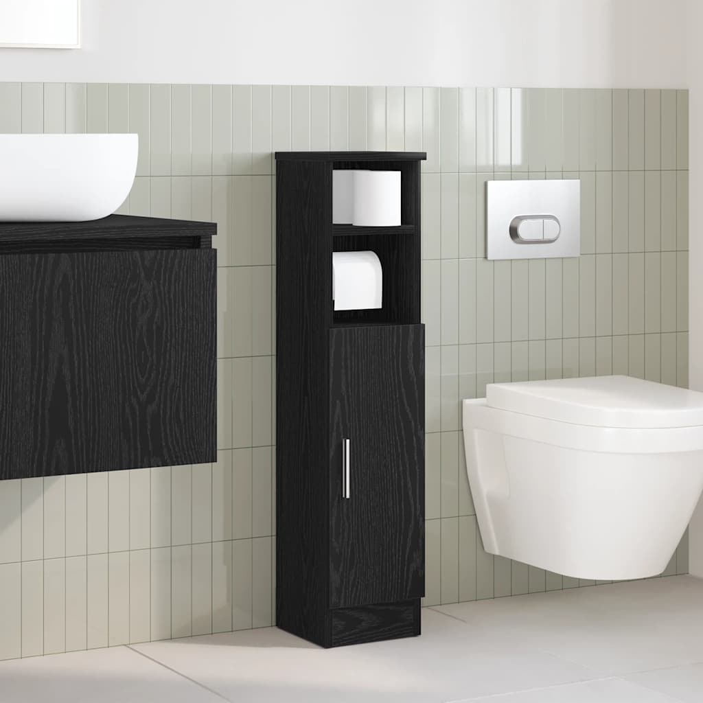 Badezimmerschrank Mit Rollenhalter 20,5X22X90 Cm