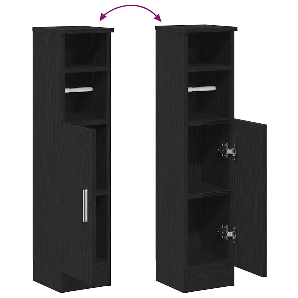 Badezimmerschrank Mit Rollenhalter 20,5X22X90 Cm