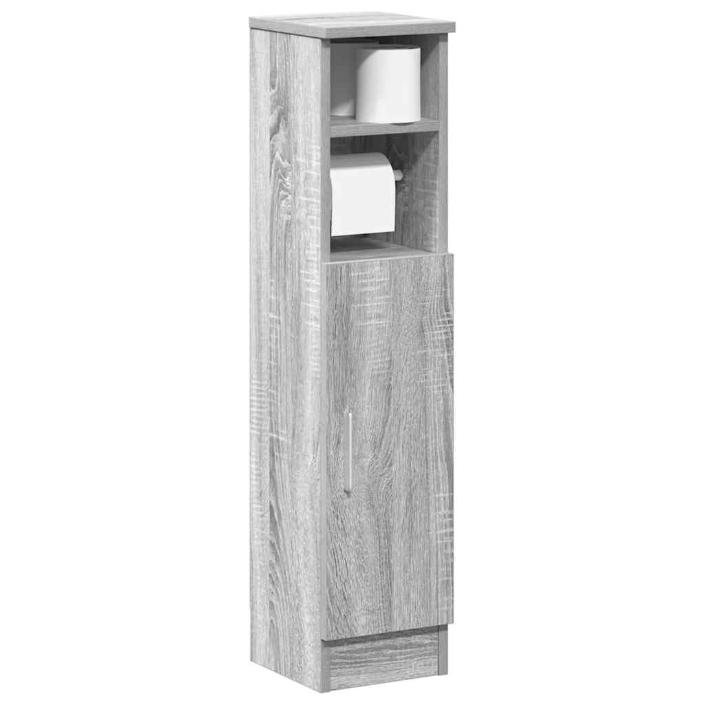 Badezimmerschrank Mit Rollenhalter 20,5X22X90 Cm