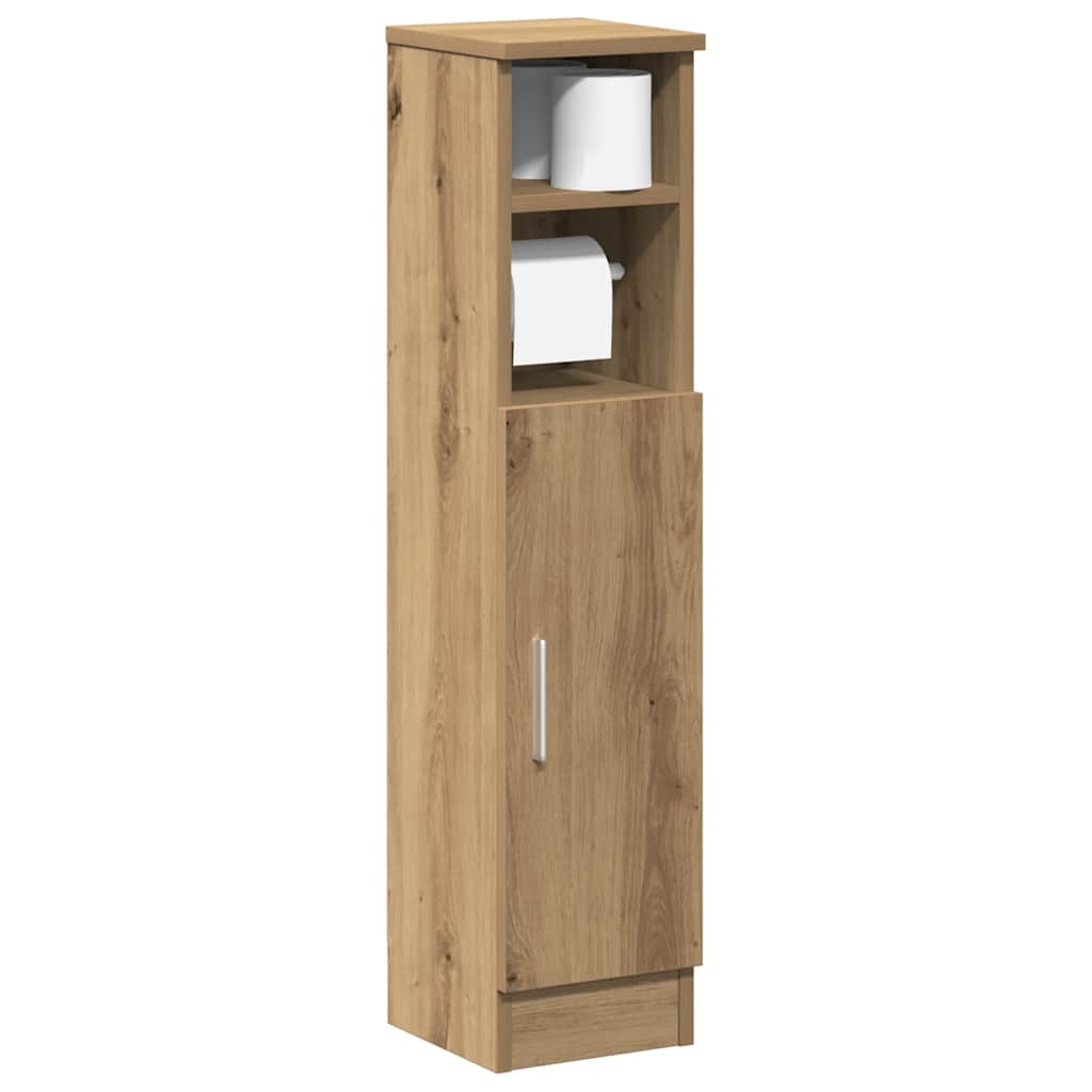 Badezimmerschrank Mit Rollenhalter 20,5X22X90 Cm