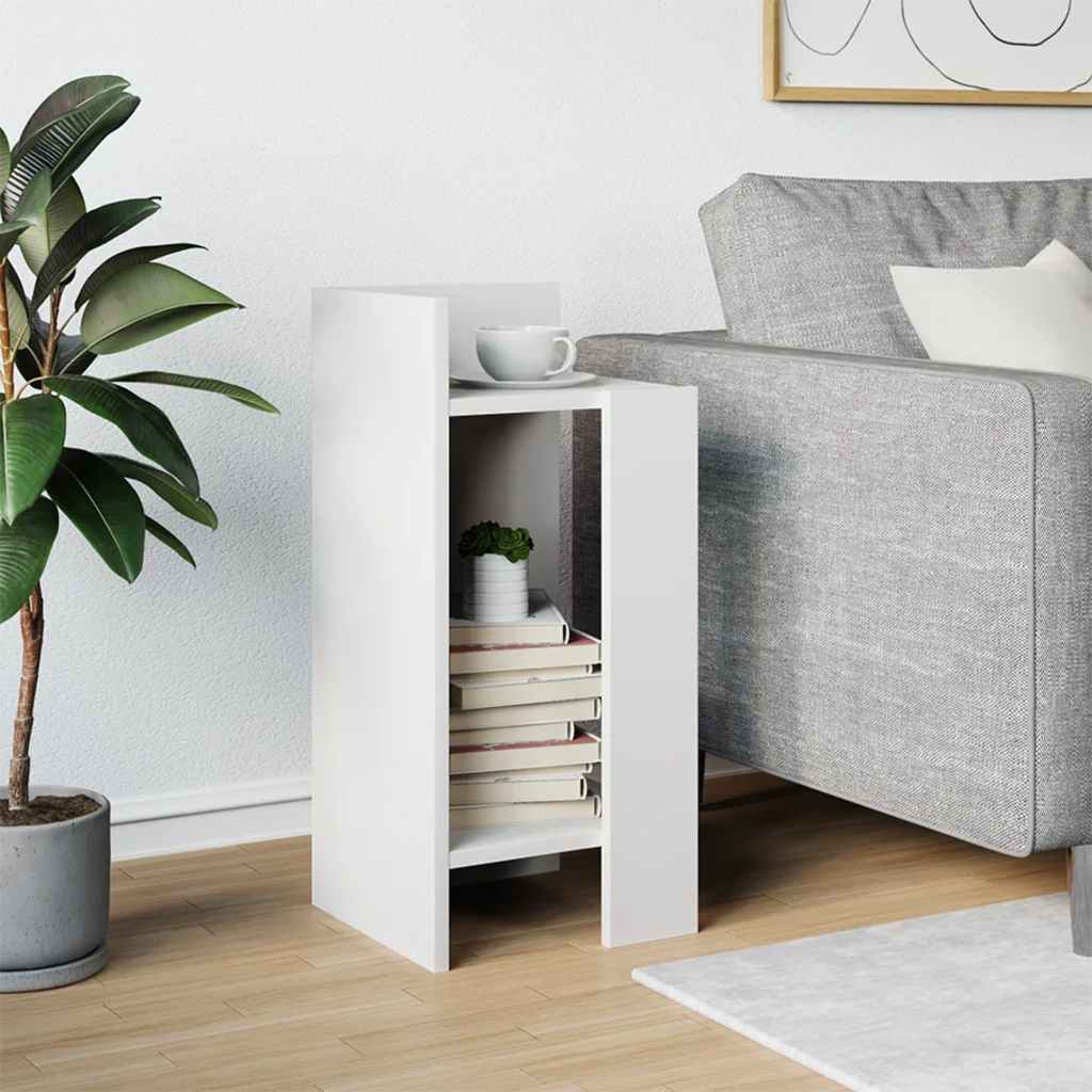 Beistelltisch Mit Ablage 25,5X27X60 Cm