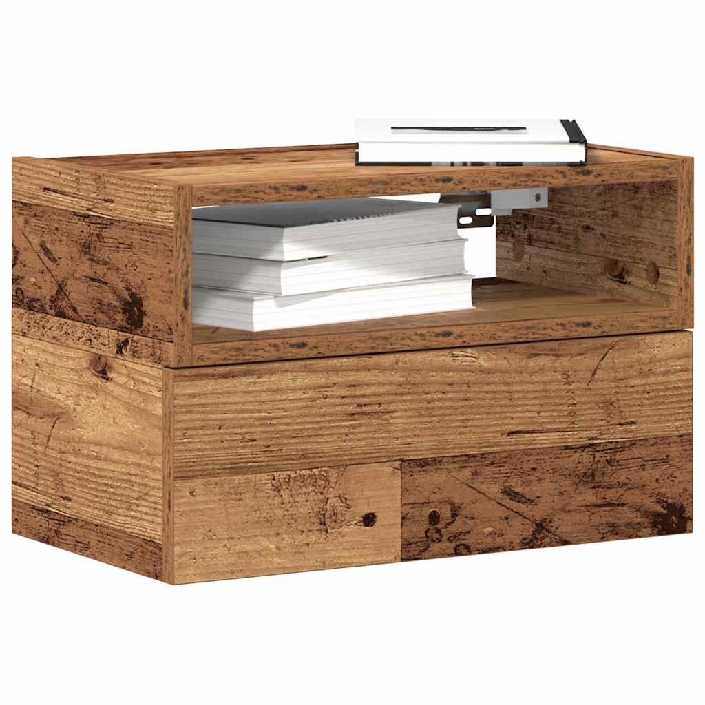 Wand-Nachttisch 45X26X28,5 Cm