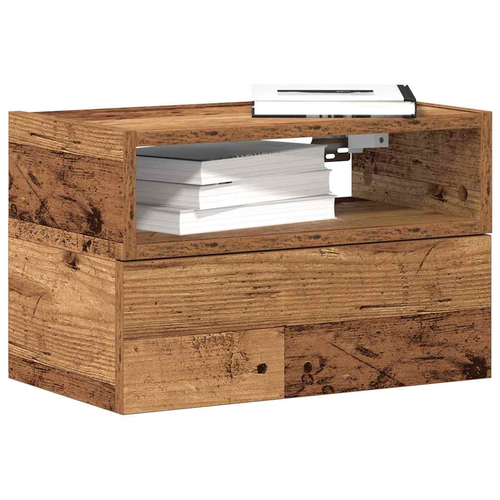 Wand-Nachttisch 45X26X28,5 Cm