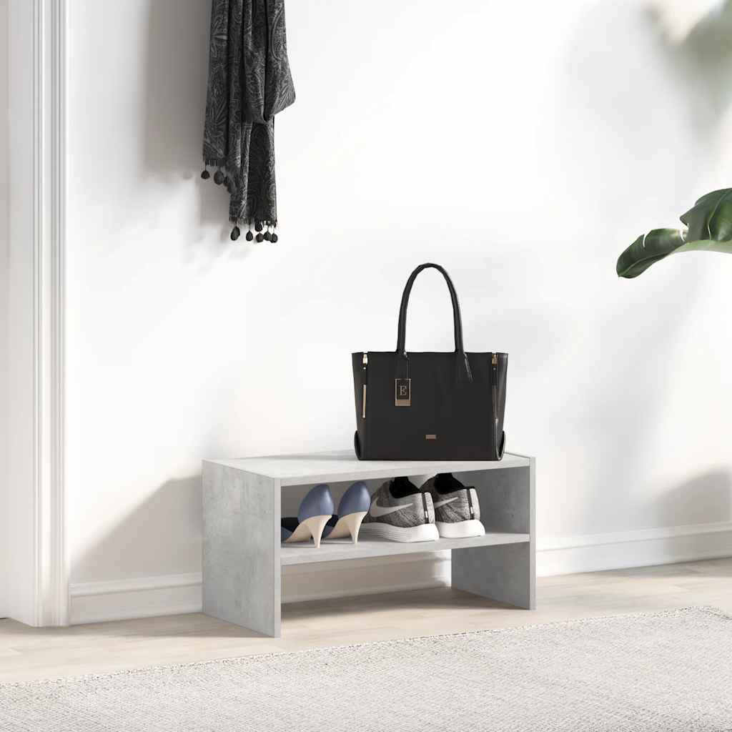 Schuhregal Stapelbar 60X30X30,5 Cm Betongrau