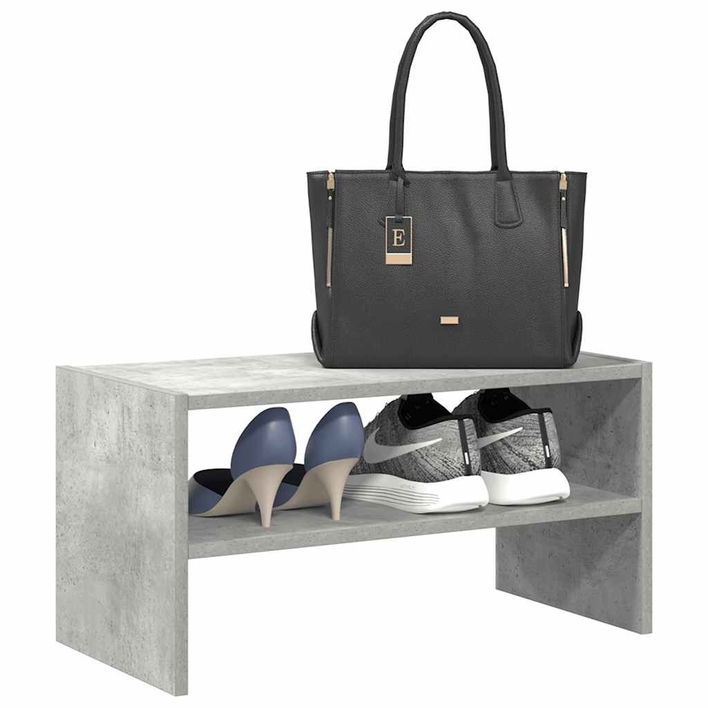 Schuhregal Stapelbar 60X30X30,5 Cm Betongrau