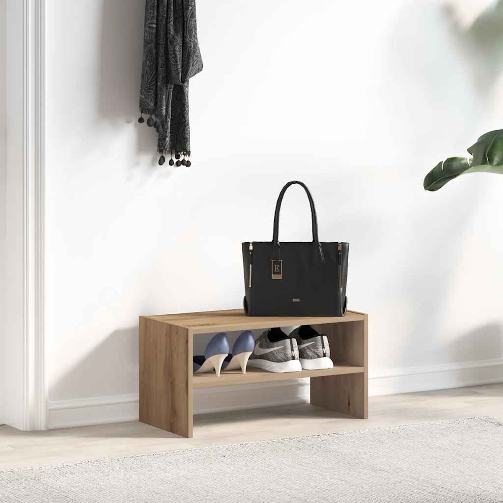 Schuhregal Stapelbar 60X30X30,5 Cm Artisan-Eiche