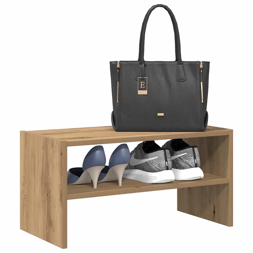 Schuhregal Stapelbar 60X30X30,5 Cm Artisan-Eiche