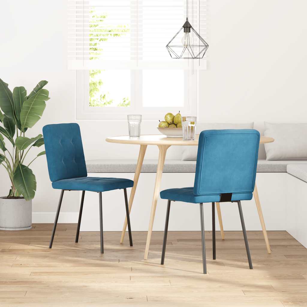 Esszimmerstühle 2 Stk. Samt