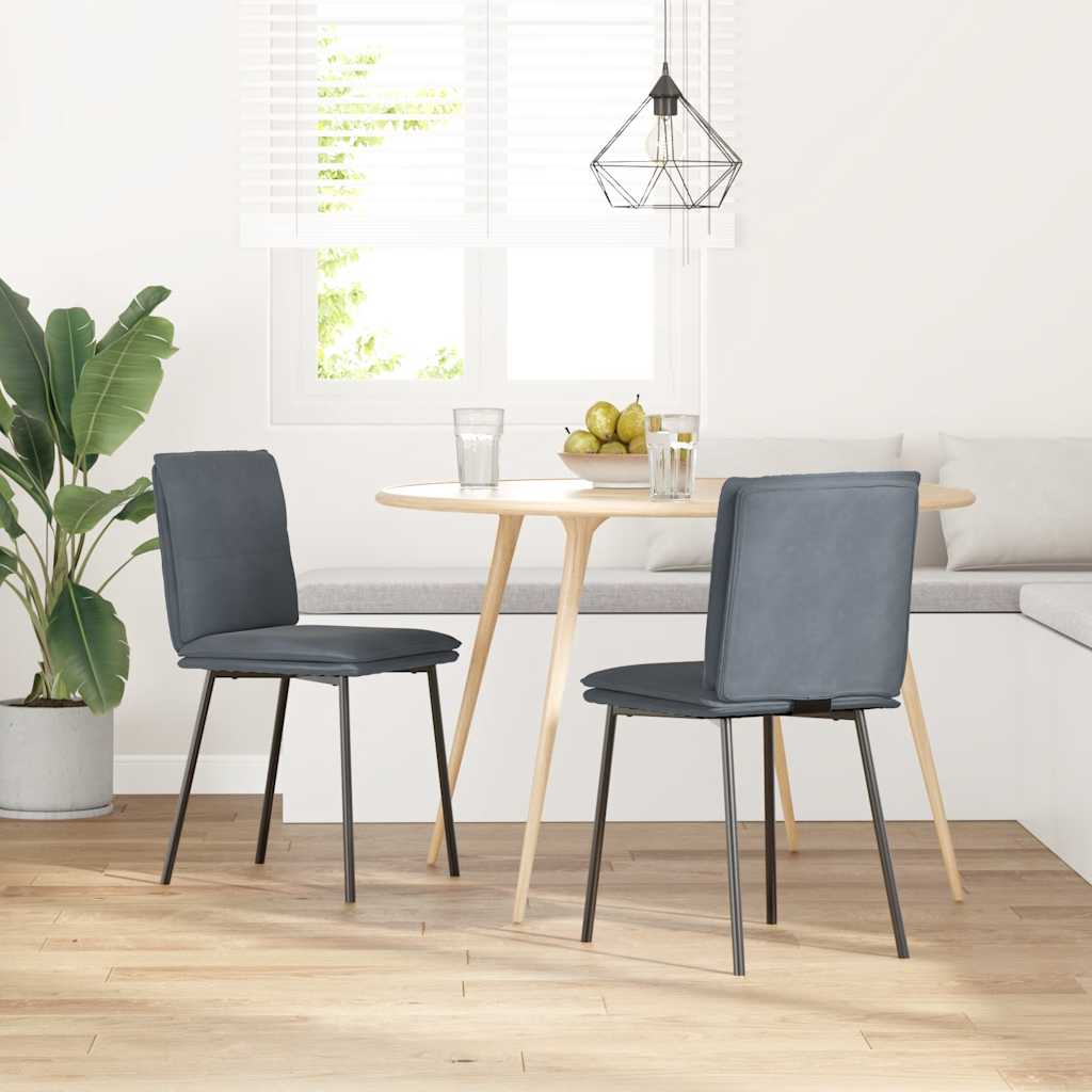 Esszimmerstühle 2 Stk. Samt