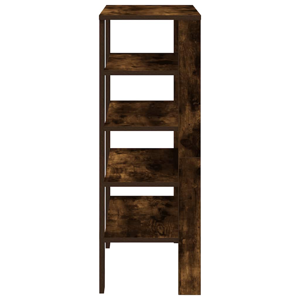 Schuhregal 61X32X87,5 Cm Holzwerkstoff Räuchereiche