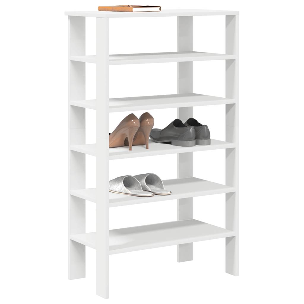 Schuhregal 61X32X Holzwerkstoff Weiß