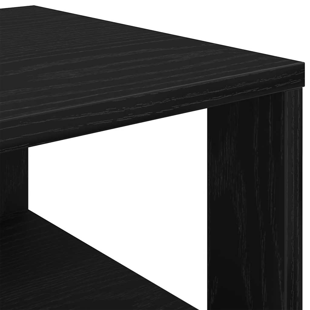 Schuhregal 61X32X Holzwerkstoff Schwarz