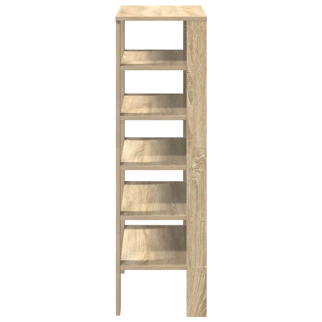 Schuhregal Sonoma-Eiche 61X32X Holzwerkstoff Sonoma Eiche