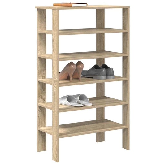 Schuhregal Sonoma-Eiche 61X32X Holzwerkstoff Sonoma Eiche