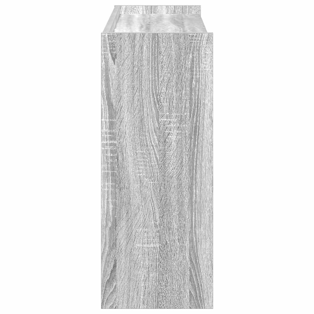 Schuhregal 80X25X Holzwerkstoff Grau Sonoma