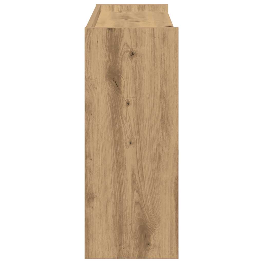 Schuhregal 80X25X Holzwerkstoff Artisan-Eiche