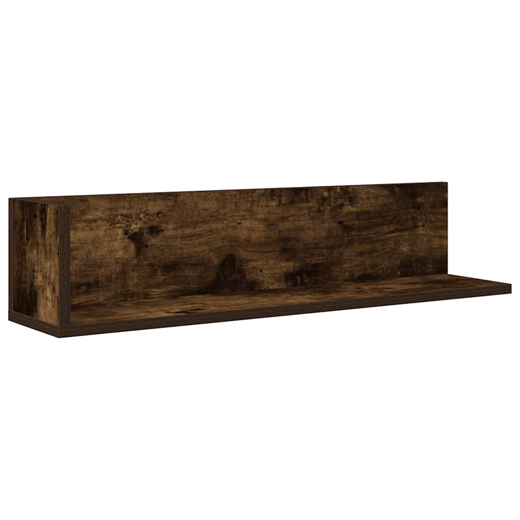 Wandregale 2 Stk. 75X16,5X16,5 Cm Holzwerkstoff