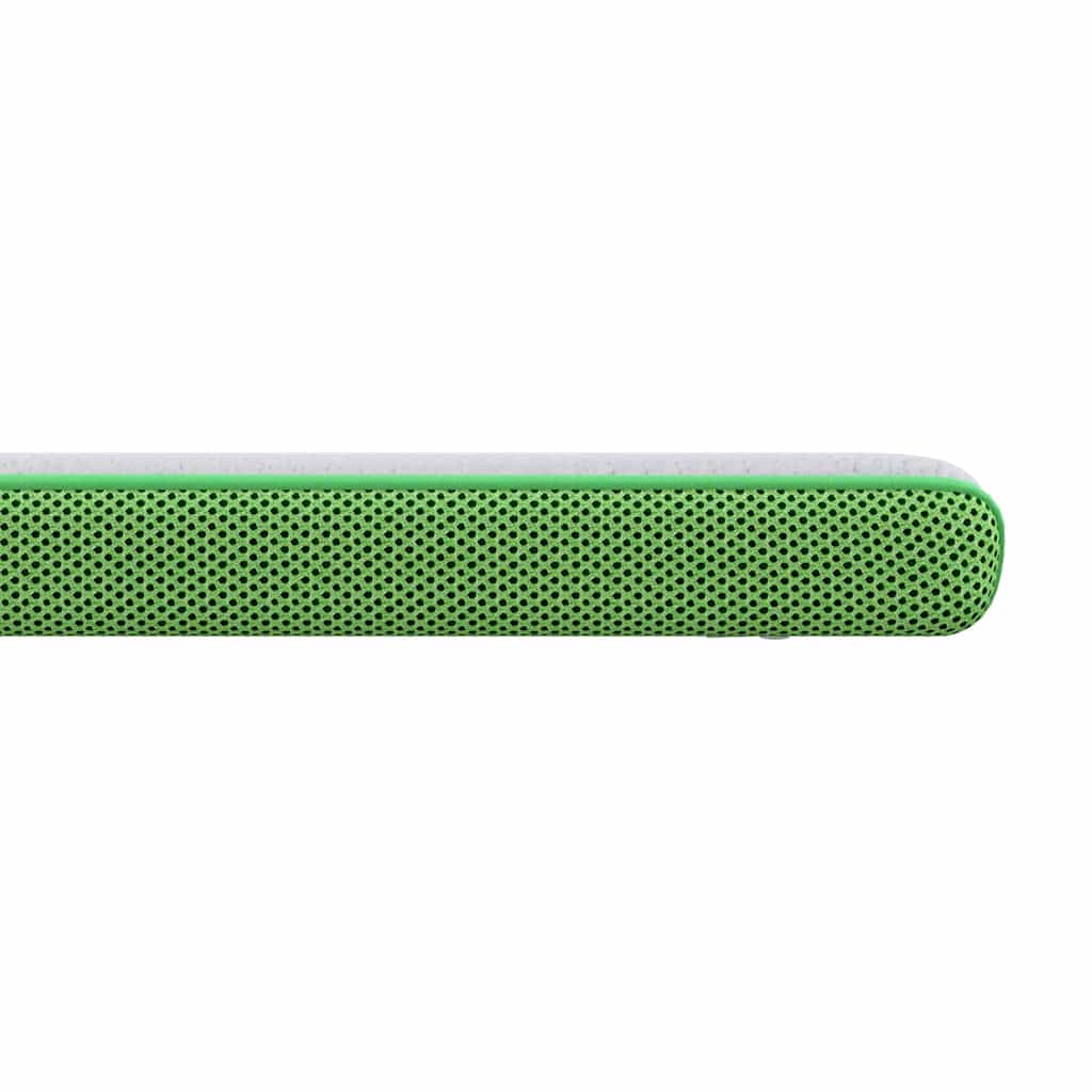 Matratzenauflage Weiß Und Grün Jacquard Stoff