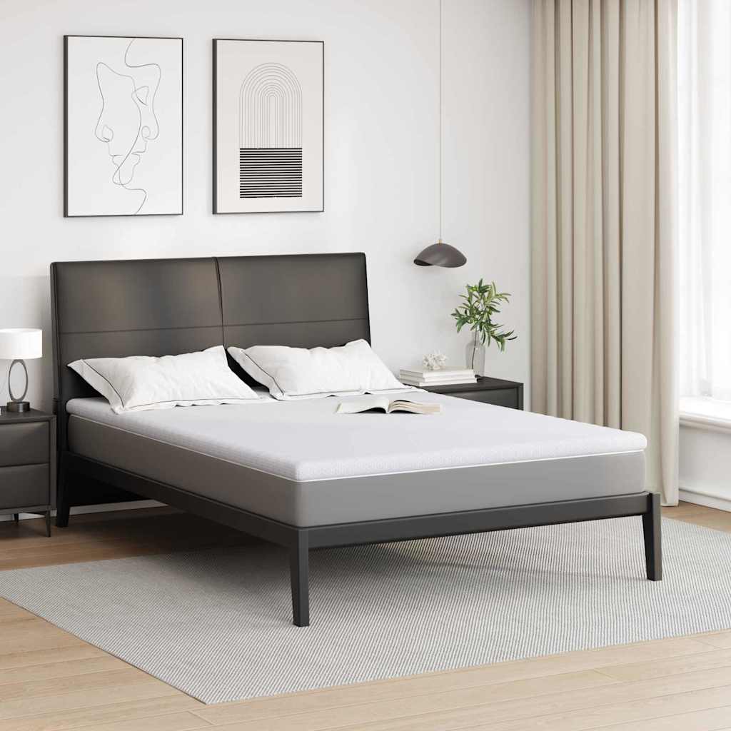Matratzenauflage Weiß Jacquard Stoff